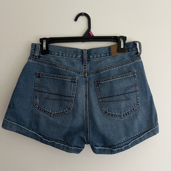 Blue Mom Shorts - Picture 2 of 4